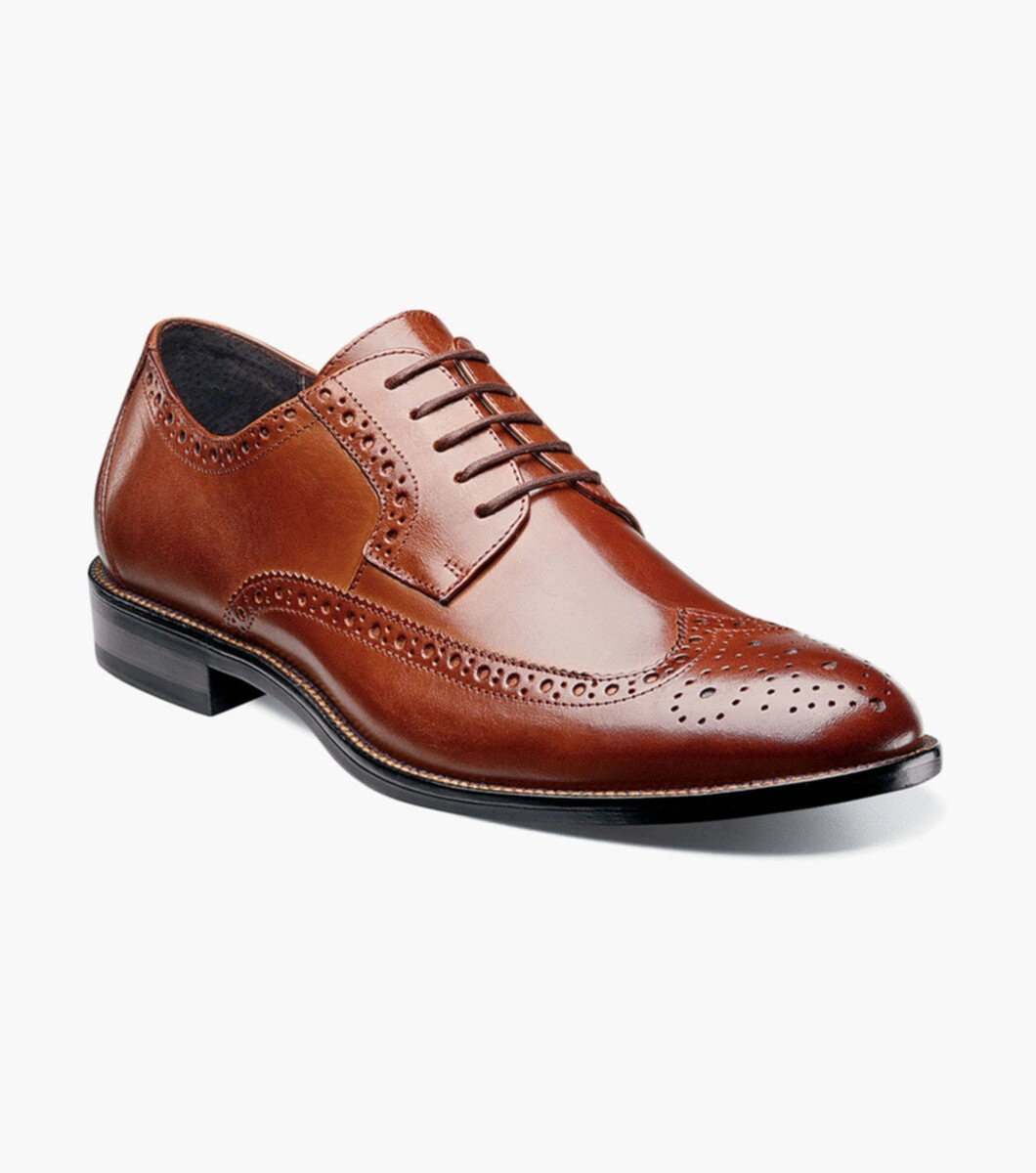 Stacy Adams Garrison Cognac Oxford: Klassisch elegant, Lederliebe für stilbewusste Herren!